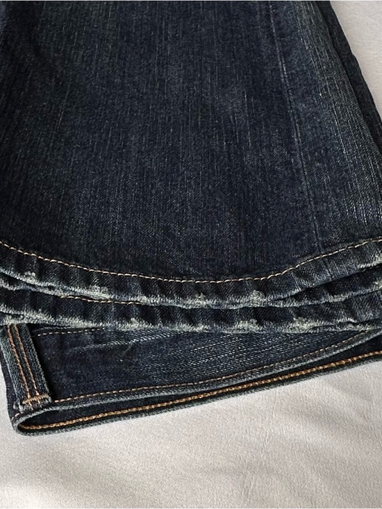 Old Navy Jeans Womens Bootcut 2009 Low Rise Dark Wash Blue Denim 30” Inseam Sz 2 - Picture 14 of 16